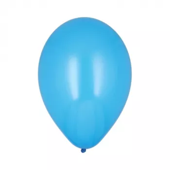 PAPSTAR plavi party baloni, promjer 250 mm, pakiranje od 100 komada, prikladni za helij 18953
