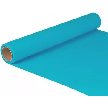 Papstar 82210 tirkizna stolna traka od papira u roli, 400 mm x 5 m, pravokutna