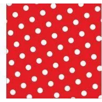 PAPSTAR Dots papirnate salvete, 330 x 330 mm, crvene, 3-slojne, 1/4 preklop, 20 komada 82756