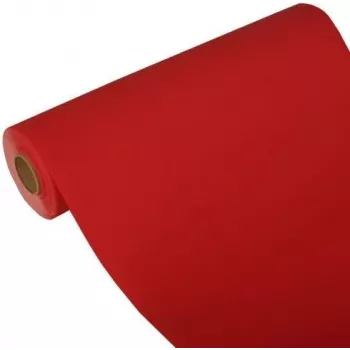 PAPSTAR ROYAL Collection crvena stolna traka od tissuea, 400 mm x 24 m, rola 84312