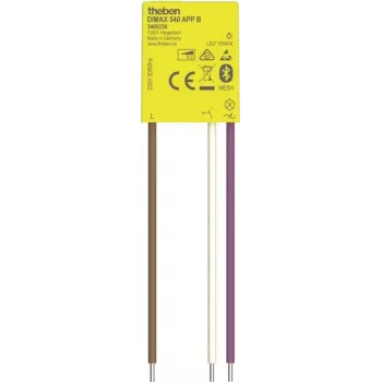 Theben mini univerzalni dimmer UP DIMAX 540 APP B (5400230) - univerzalni dimmer za ugradnju s Bluetoothom