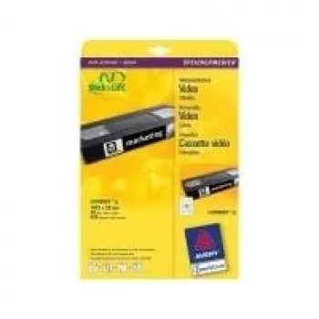 Avery uklonjive naljepnice A4 bijele 210 x 297 mm 25 listova L4746REV-25