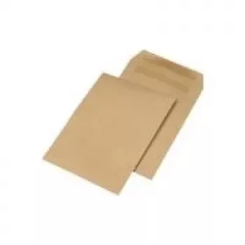 MAILmedia C4 samoljepljive omotnice od kraft papira, smeđe, 110 g/m², 19,2 g, bez prozora (38140/7)