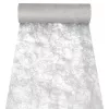 PAPSTAR Sizoflor stolna traka i ukrasna vrpca, srebrna, 25 m x 30 cm, vodootporna, 75% poliester / 25% poliamid 37064