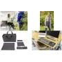 SIGEL BAB11 Desk Sharing torba Classic L, tamnosiva, set od 5 dijelova
