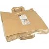 PAPSTAR papirnata vrećica za nošenje, 320 x 170 x 270 mm, smeđi kraft papir, 70 g/m², nosivost 5 kg, s ručkom - 1 komad (86449)