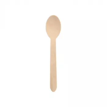 PAPSTAR pure drvena žlica, 157 mm, brezovo drvo, prirodno svijetla, 500 komada, biorazgradiva 86941