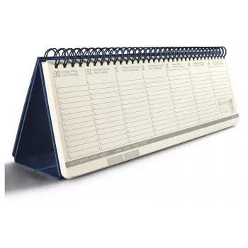 SIGEL Conceptum stolni kalendar 2026 horizontalni plavi C2682
