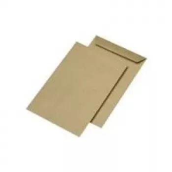 MAILmedia 301017 vrećica za slanje E4, bez prozora, mokro ljepljiva, smeđa, 130 g/m²