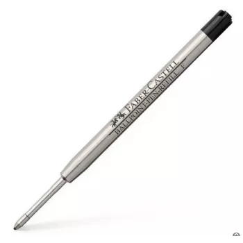 FABER-CASTELL kemijska olovka široka mina F, crna, čelični vrh, za kopije – 1 komad (148744)