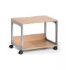 DURABLE SYSTEM 48 multifunkcijska kolica za posluživanje, 3 police, svijetlosiva, 600 x 480 x 900 mm, ukupno opterećenje 120 kg 3710124