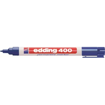 Edding 400 set permanentnih markera 4-400-4-1999, crni/crveni/plavi/zeleni, vodootporni