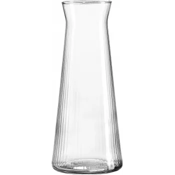 Ritzenhoff & Breker LARA staklena karafa 1,0L, rebrasto prozirno staklo, perivo u perilici posuđa 820881