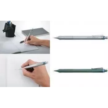 Tombow MONO graph fine mehanička olovka 0,5 mm, srebrna, vodilica 4 mm SH-MGF04