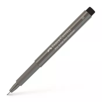 Faber-Castell PITT Artist Pen, Warm Grey IV, pigmentirana tinta, kist vrh, visoka svjetlostalnost, 1 olovka 167073