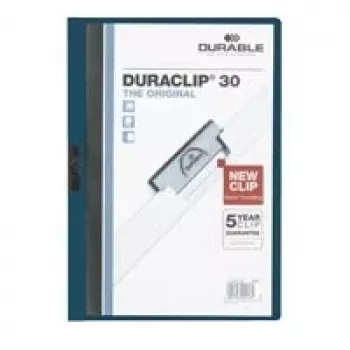 DURABLE DURACLIP 30 A4 kopča za papir crna (paket od 25) 220028