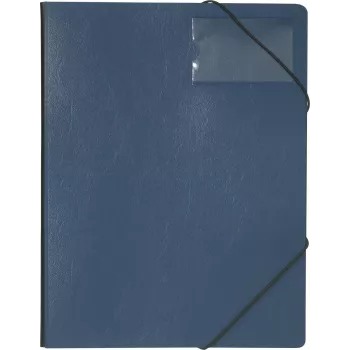 DURABLE Premium kutna mapa A4 tamnoplava tvrda folija s elastičnim kutnim gumicama 2320-07