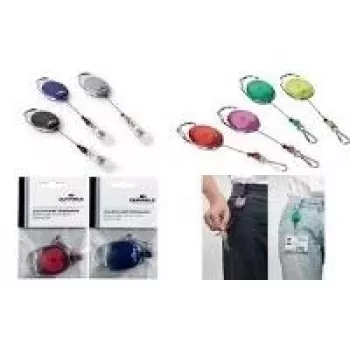 DURABLE Jojo STYLE držač iskaznice s oprugom 832712, ljubičasti