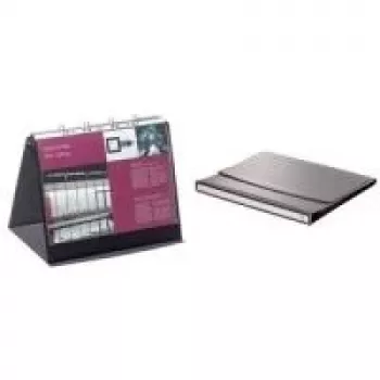 DURABLE DURASTAR A3 stolni flipchart, vodoravni format, crni 856939