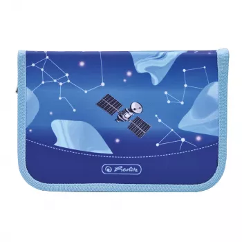 herlitz Cosmic Explorer pernica, 31 dio, poliester, 205 x 140 x 38 mm, 2 preklopa, svemirski dizajn 400197095