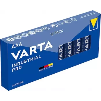 Varta Industrial AAA alkalna baterija 1,5V 1100 mAh – paket od 10 (LR03)