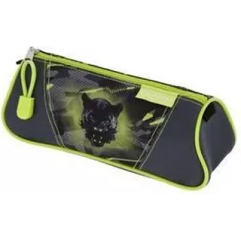 HERLITZ trokutasta pernica Wild Panther poliester, 1 pretinac na patentni zatvarač 400205919