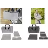 SIGEL BAB02 Desk Sharing Bag Basic L, tamnosiva, set od 5 dijelova
