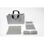 SIGEL BAB01 Desk Sharing Bag Basic L, svijetlosiva, paket od 5