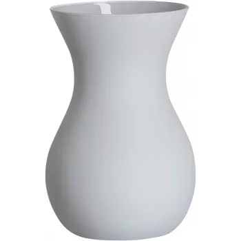Ritzenhoff & Breker ANNALENA siva mat staklena konusna vaza za cvijeće, 180 mm, 816723