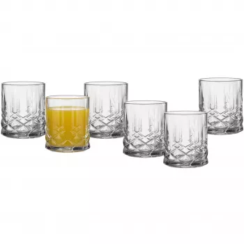Ritzenhoff & Breker Capri Whisky Glass 350 ml, Dishwasher Safe, Crystal Look 822052