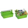allit McPlus Carry Jardinier košara za alat, zelena, ergonomska aluminijska ručka, 2 velika pretinca, 1 kom. (8500906006)