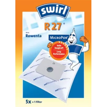 Melitta Swirl R 27 MicroPor vrećice za usisavač, 5 kom. 170654
