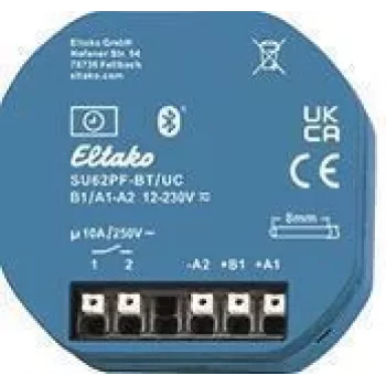 Eltako 1-kanalna vremenska sklopka s beznaponskim kontaktom SU62PF-BT/UC, Bluetooth, 16A 30062006