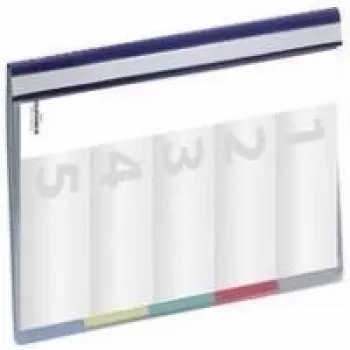 DURABLE DIVISOFLEX A4 organizacijska mapa, 5 pregrada, plava 255706