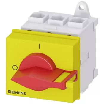 Siemens SENTRON 3LD2 3-polni rastavni prekidač 25A 690V crveno/žuti 3LD21300TK13