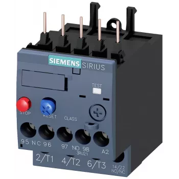 SIEMENS SIRIUS 3RU21 toplinska zaštita od preopterećenja 1.8-2.5A S00 vijčani priključci 3RU21161CB0
