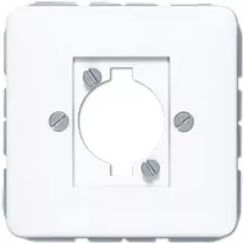 JUNG CD 568 WW poklopac za XLR konektore (P serija), duroplast, serija CD, alpsko bijeli