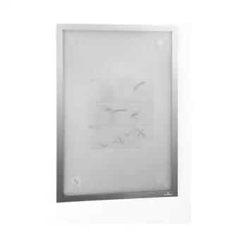 DURABLE DURAFRAME® WALLPAPER A3 srebrni samoljepljivi informacijski okvir 484423