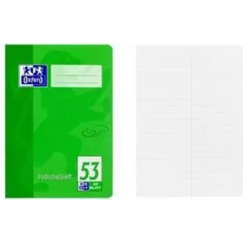 Oxford TOUCH bilježnica za vokabular A5, 2 stupca, zelena linija 53, 32 lista, 90 g/m² Optik Paper, spajana 400115095
