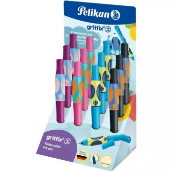 Pelikan griffix tintna olovka, display, ergonomska zona držanja, za dešnjake, kraljevsko plava (605366)