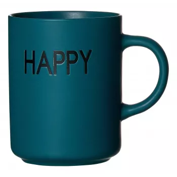 Ritzenhoff & Breker PETROL HAPPY set šalica za kavu, 390 ml, porculan, perivo u perilici posuđa, 4 dijela 425642