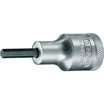 GEDORE IN 19 7/32 AF inbus bit nasadni ključ, 1/2 inch pogon, 55 mm duljina, mat kromiran 6154980