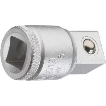 Gedore 3019 adapter za nasadni ključ 1/2 inch unutarnji četverokut na 3/4 inch vanjski četverokut, 44 mm, krom-vanadij čelik 6236010