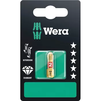 Wera 851/1 BDC SB Phillips PH 2 x 25 mm dijamantom obložen BiTorsion bit 05073335001