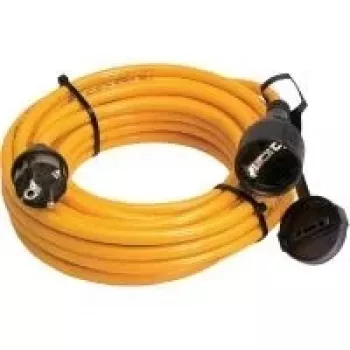 AS Schwabe 25 m narančasti gumeni produžni kabel sa Schuko utikačem i utičnicom, 3G1,5 mm², IP44, 16 A, 230 V 59225
