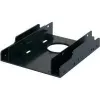 RENKFORCE HDA-252P 3,5 inch na 2x 2,5 inch HDD/SSD okvir za ugradnju, metal, crni