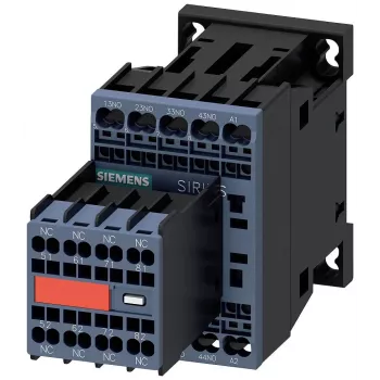 Siemens SIRIUS 3RH2 pomoćni kontaktor 3RH2244-2BB40, 4 NO + 4 NC, 24 V DC zavojnica, vijčane stezaljke