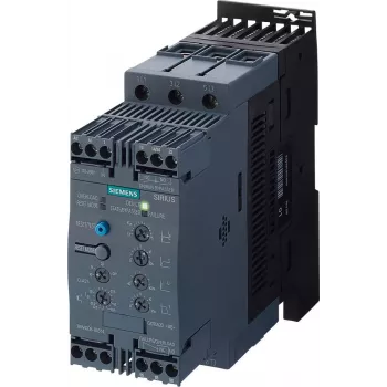 SIEMENS SIRIUS 3RW4038-1 soft starter, 37 kW, 72 A, 200-460 V AC, 24 V AC/DC upravljanje, vijčani priključci 3RW40381BB04