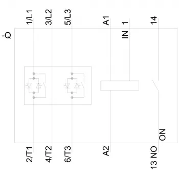 SIEMENS SIRIUS 3RW30361BB04 soft starter, 400V, 32A, 15kW, 24V AC/DC upravljanje