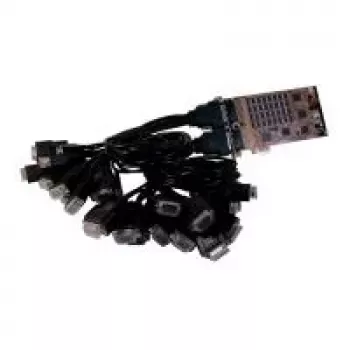EXSYS EX-44032 PCIe 32-portna RS-232 serijska kartica s Octopus kabelima